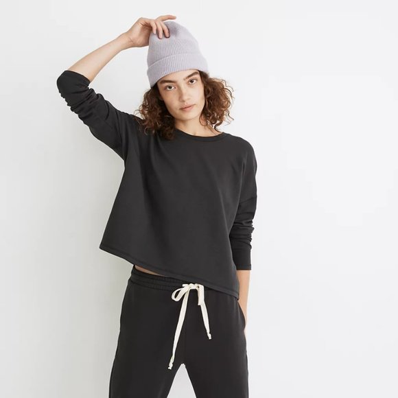 Madewell Tops - Madewell Superbrushed Easygoing Sweatshirt